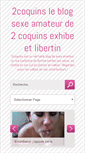 Mobile Screenshot of 2coquins.com